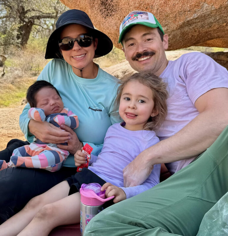 Nick and his family
