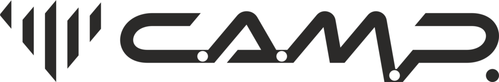 CAMP logo, sponsor of Sessions Climbing + Fitness