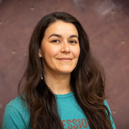 Liz, Logistic Manager at Session Climbing and Fitness